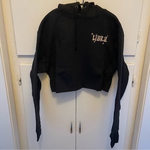 NWT Horoscopez Libra Cropped Hoodie